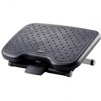 Liderpapel Reposapies Ajustable q-Connect con Alfombrilla Caucho 450x330x85mm.