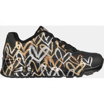 Zapatillas Skechers Uno Goldcrown - Metallic Love para mujer