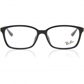 Ray-Ban RX7094D Asian Fit 2000 Armazones para Hombre Negros, Lentes Recetadas, Gafas Recetadas, Ajuste Asiático