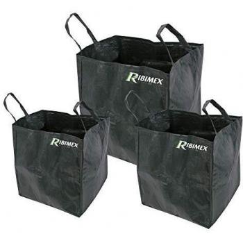 Juego de 3 bolsas de jardín multifuncionales - 70L, 100L y 170L
