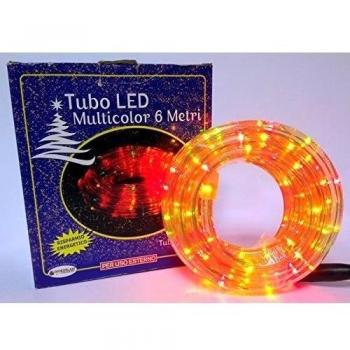 Tubo 120 LED multicolor 6 mt