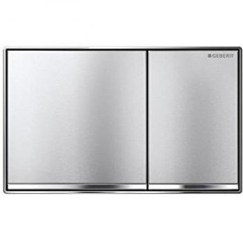 Geberit 115.640.GH.1 Pulsador, Cromado Cepillado