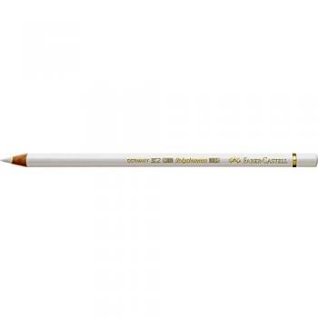 Faber-Castell – Juego de 3 lápices color Polychromos de mina 3,8 mm óleo blanco