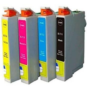 INKOEM Cartucho Compatible Epson T0712 Cian