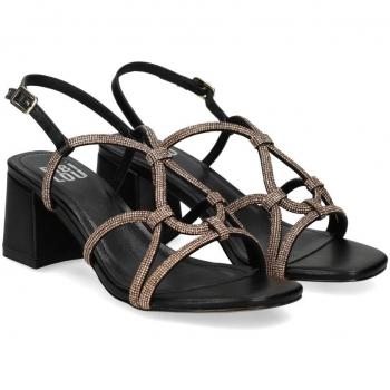 Sandalias de tacón Bibi Lou - Marrón y Dorado Talla 38