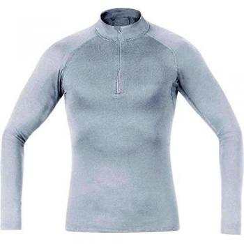 Gore Wear Thermo Long Sleeve Base Layer with 1/4 Zip - White - Size S