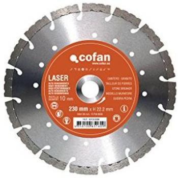 Disco Diamante Cantero Profesional Alto Rendimiento 230 mm