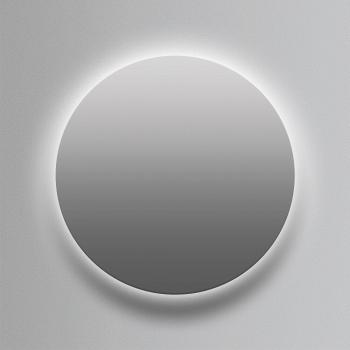 Espejo de baño circular Oporto Ledimex - Espejo led Oporto Redondo - Retroiluminado Luz Frontal Fija Fría de Diámetro Ø70
