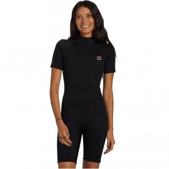 Traje de neopreno de surf de manga corta para mujer 2mm Foil Billabong