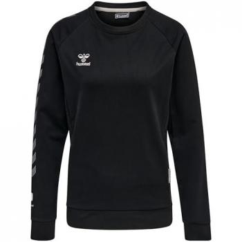 Hummel Sudadera Move Grid Cotton para Mujer, sudadera de algodón, diseño moderno, ajuste cómodo, ideal para actividades deportivas y uso diario