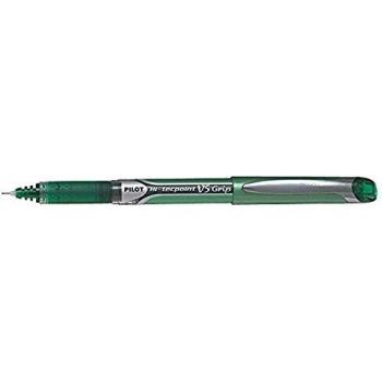 Pilot Roller - Bolígrafo de tinta líquida con trazo fino, verde, 12 unidades