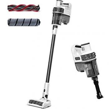 Ufesa AE5025 Aspirador Escoba Mojave, 25 KPA, Batería de Litio 25.9V, Autonomía 40min, Motor Brushless Digital, Sin Bolsa