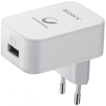 Sony CP-AD2 - Cargador con puerto USB, color blanco