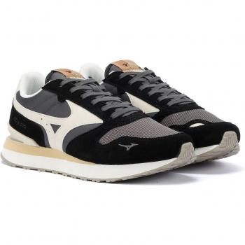 Mizuno RB87 Black Suede Basketball Sneakers