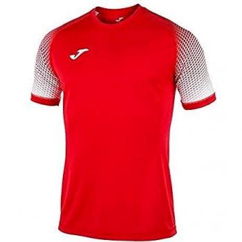 Joma Hispa Camisetas Equip. M/c, Hombres, Rojo