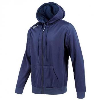 Sudadera Joluvi Score Hood Fu Azul Marino 12 Años Unisex Niños con Cremallera Completa