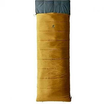 Saco de dormir Deuter Orbit SQ +6° sintético unisex caramel-teal