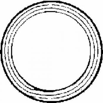 Sello de escape AJUSA 19002400, anillo de sellado para tubo de escape