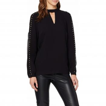 Guess LS Savanna Top Camiseta de Tirantes, Negro
