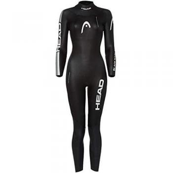 Head Black Marlin Lady Tri-Wetsuit 4.3.1,5 - Traje de Buceo para Mujer, Color Negro, Talla SM
