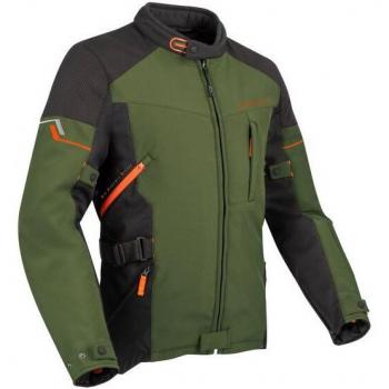 Bering Cobalt Chaqueta textil de moto Caqui-Negro características: chaqueta de motocicleta, material textil, color caqui y negro, talla S
