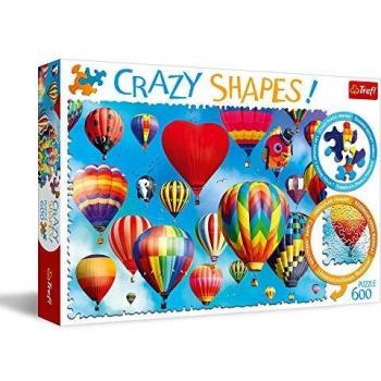 Trefl 916 11112 Edition EA 600pce Crazy Shapes-Colourful Balloons