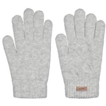 Barts Bridgey Women's Gloves - Heather Grey, Knitted Design