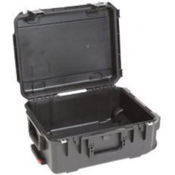 SKB 3I-1914-8B-E Injection Molded Waterproof Case, Black, Mil-Std Waterproof Case, 8 inches deep (empty with wheels and pull handle), dimensions: 19 x 14-1/4 x