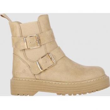 Botines Chika10 Kids SUIZA 09 con hebilla beige