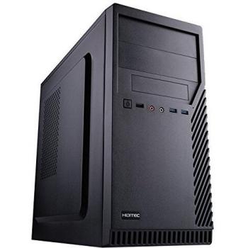 Carcasa de Ordenador Micro-Tower Hiditec Q9 Pro, Negro, Compatible con ITX/Micro ATX, sin Fuente de Alimentación