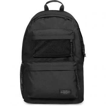 Mochila unisex Eastpak Double Office negra pura