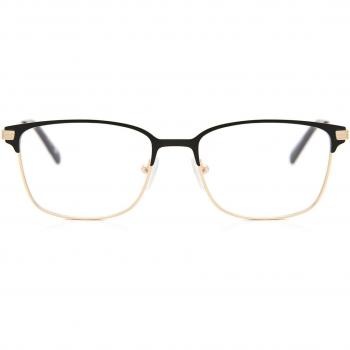 Gafas Anti-Azules Oval Montuta Completa Metálico Dorados Armazones para Hombre - SmartBuy Collection