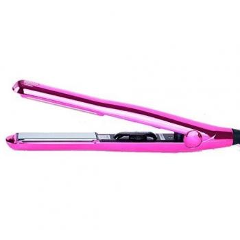 Perfect Beauty Titanium Mirror - Plancha cabello profesional titanio, Plancha pelo peluquería, Avanzada tecnología, Control temperatura 230 ºC máx., Especial keratina, color Rosa
