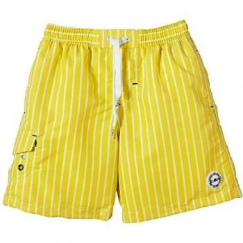 C.P.M. Badeshorts - Bóxer de baño para niño, color amarillo