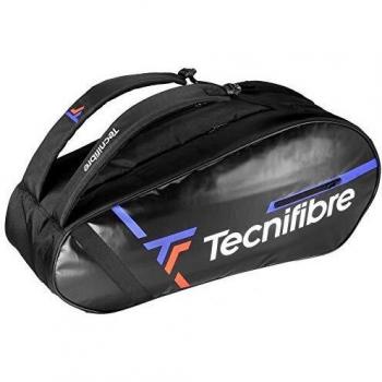 Tecnifibre Tour Endurance 6R - Saco de Tenis para Adulto, Negro, para 6 Raquetas