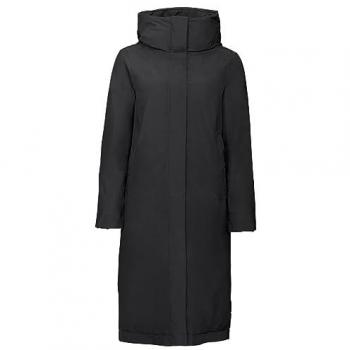 VAUDE Women's Coreway Coat - Black - Size 36 - Two-Way Front Zipper