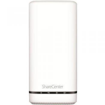D-Link DNS-320LW mydlink Cloud NAS 2 Bahías SATA 3,5, BitTorrent, 1 conector Gigabit 10/100/1000 Mbps, RAID accesible desde iOS, Android, color blanco.
