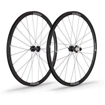 Vision 710-0052111050 Team 30 Disc Juego de Ruedas de Carretera, Unisex Adulto, Negro, Talla única