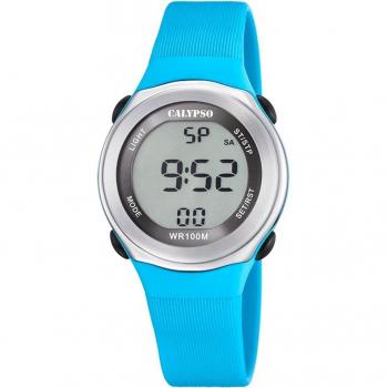 Reloj Infantil Calypso Color Splash K5822/1 de Caucho Azul
