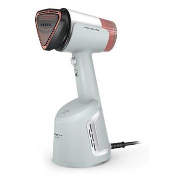 Plancha de Vapor Vertical Rowenta AeroSteam DR9814, 1400 W, Tecnología OptiFlow, Capacidad 100 ml, Blanco