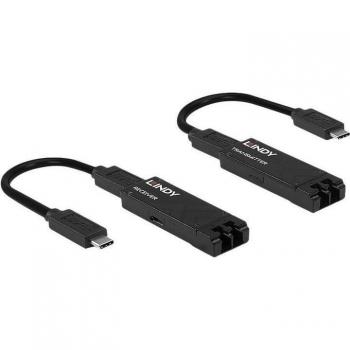 Lindy 100m Fibre Optic USB 3.2 Type C Extender