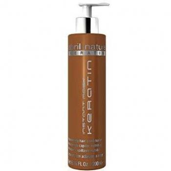 abril et nature | Reparación y fortalecimiento del cabello KERATIN | Mascarilla Capilar Profesional de Peluquería con Queratina | Cabello Dañado | Reparación total y antirrotura – 200ml