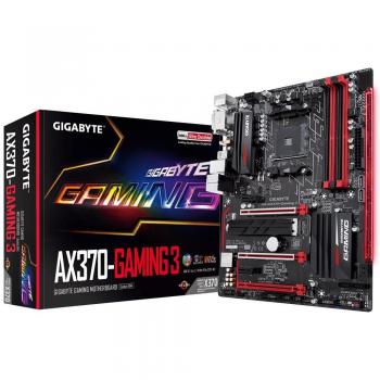 Gigabyte GA-AX370-Gaming 3 - Placa de Base, Color Negro