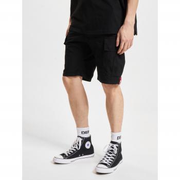 Alpha Industries Men's Black Ripstop Jogger Shorts