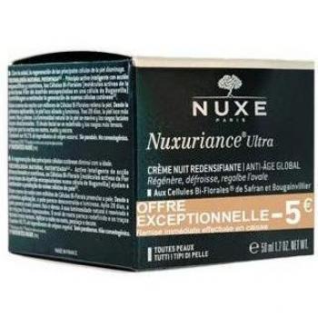 Crema de Noche Redensificante Nuxe Nuxuriance Ultra 50ml para Todo Tipo de Pieles