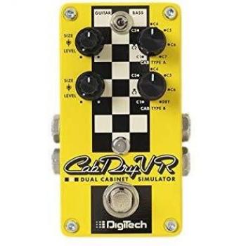 Digitech Dual Speaker Cabinet Emulator Pedal with Dry Simulation Technology