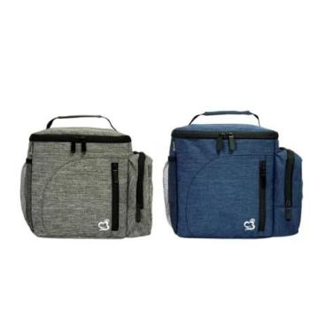 Nevera de Poliéster Marbueno Multicolor 21x21x14 cm para Playa y Camping
