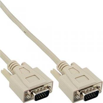 Cable VGA InLine® 15 pines HD macho a macho, 1 m