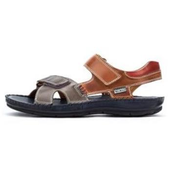 Sandalia Pikolinos de Piel Tarifa 06J-5818C2 para Hombre Color Gris Oscuro