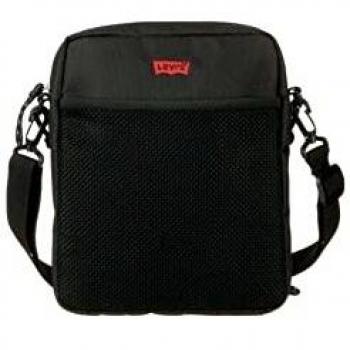 Levi's Dual Strap North-South Crossbody, Hombre, Black Normal, Talla única